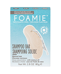 Foamie Shake your Coconuts - Твердый шампунь для нормальных волос 80 г